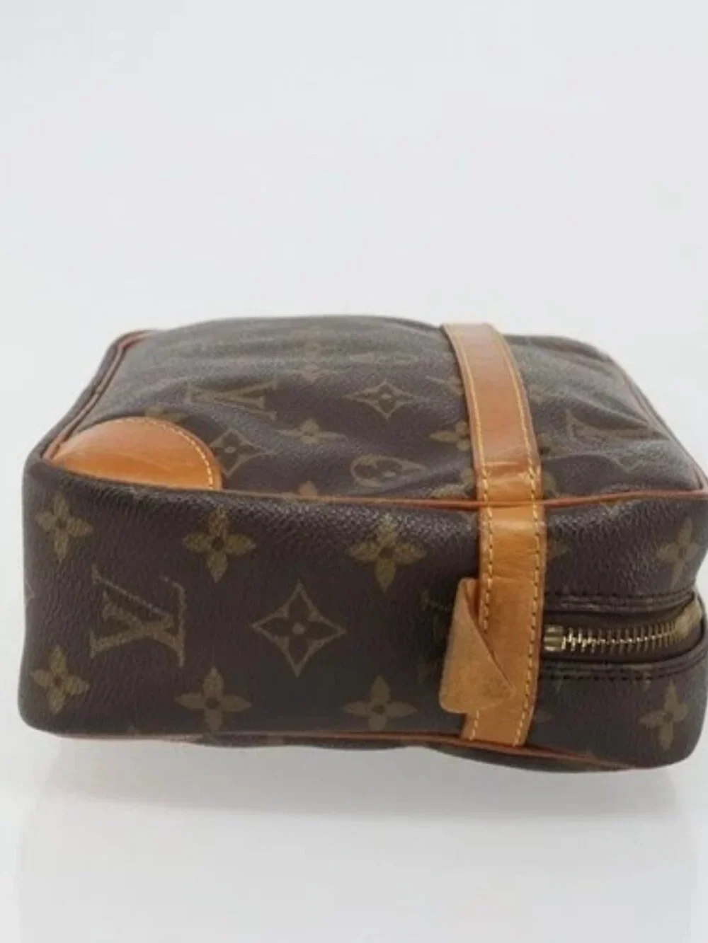 LOUIS VUITTON Monogram Compiegne 28 Clutch Bag M51845 LV Auth 179532